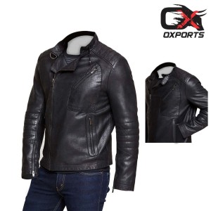 Nice Moto Leather Jacket for Men