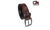 Oxports Grain Brown Leather Belt