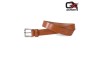 Oxports Light Brown Genuine Leather Belt For Men