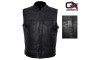 Oxports Sharp Shooter Concealment Leather Vest for Men