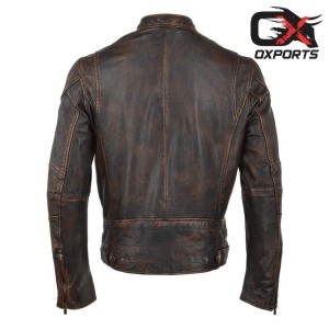 Reykjavik Dark Brown Leather Jacket